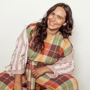 Ace & Jig Ollie Tee XL in Daiquiri